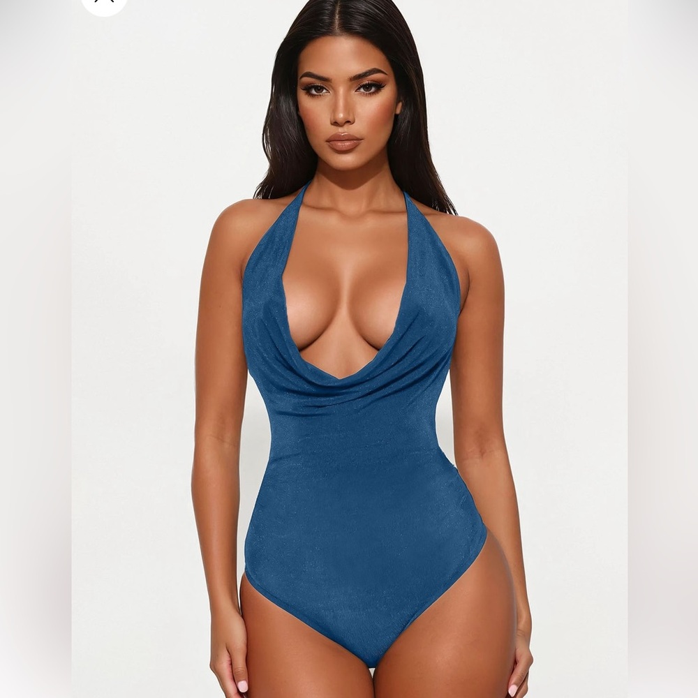 Tyra Halter Bodysuit NEW 🏷️